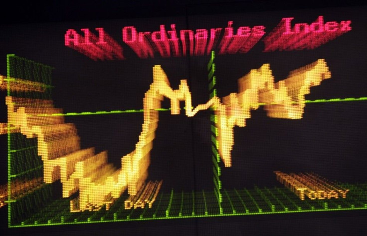 Today's Ordinaries Index curve is seen at the Australian Securities Exchange (ASX) in central Sydney August 23, 2010. Australian financial markets bet on Monday that inconclusive weekend elections would deliver a change of government, ushering in a new mi