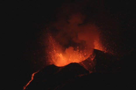 Molten lava from a volcano in the Cape Verde archipelago slid towards the town of Cha das Caldeiras on Thursday, threatening to destroy it and a nearby village four days after an initial eruption. Picture taken November 28.
