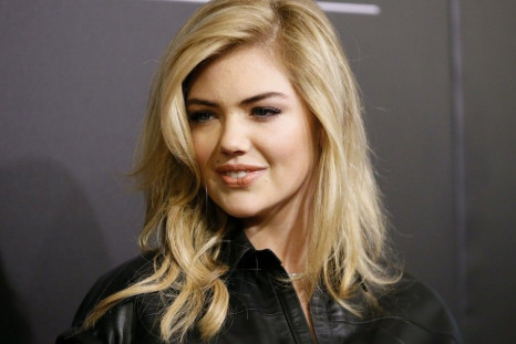 Model Kate Upton arrives at the People Magazine Awards in Beverly Hills, California December