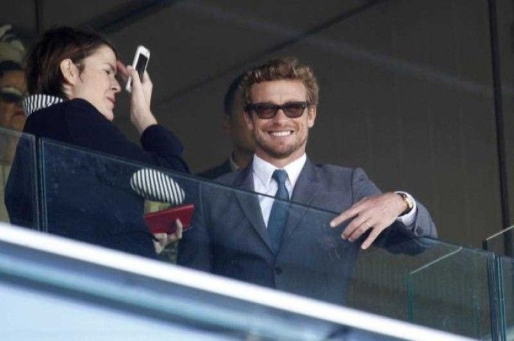 Aussie Actor Simon Baker during the Championships Day 2