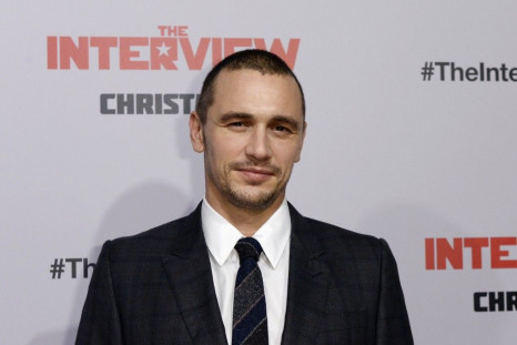 Cast member James Franco poses during the premiere of the film &quot;The Interview&quot; in Los Angeles, California December 11, 2014.