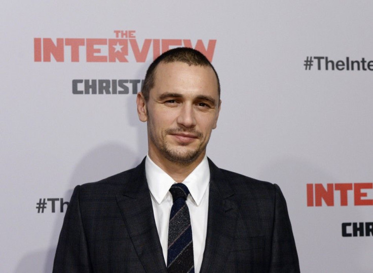 Cast member James Franco poses during the premiere of the film &quot;The Interview&quot; in Los Angeles, California December 11, 2014.