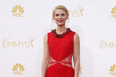 Claire Danes from the Showtime series &quot;Homeland&quot; arrives at the 66th Primetime Emmy Awards in Los Angeles, California August 25, 2014.