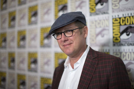 Cast member James Spader poses at a press line for the movie &quot;Avengers: Age of Ultron&quot; during the 2014 Comic-Con International Convention in San Diego, California July 26, 2014.