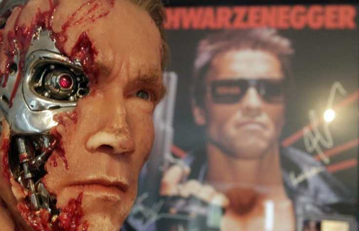 A figure from the movie 'The Terminator'
