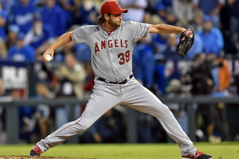 Los Angeles Angels relief pitcher Jason Grilli