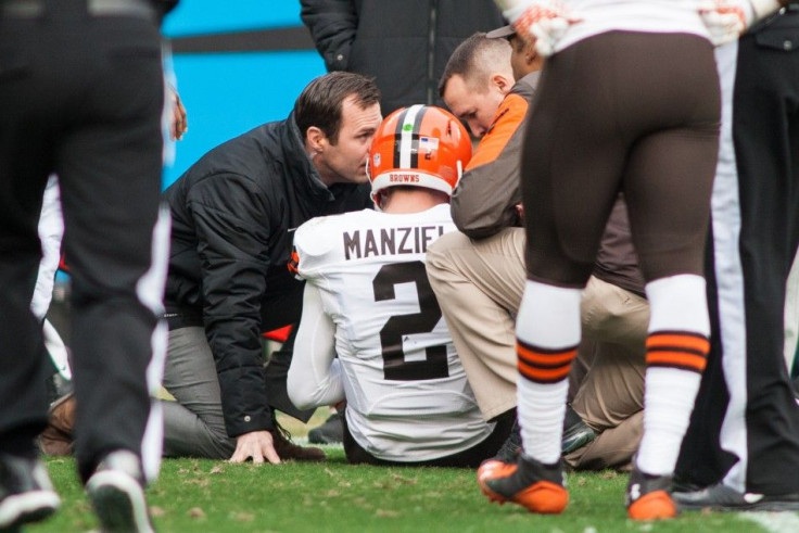 Cleveland Browns quarterback Johnny Manziel