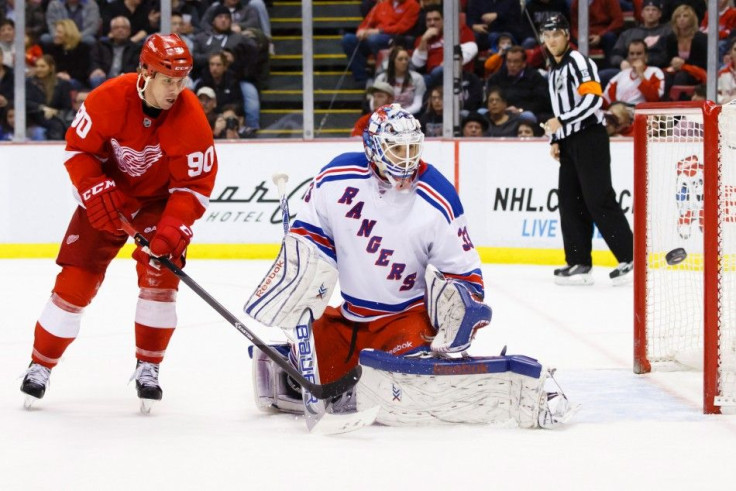 New York Rangers goalie Cam Talbot