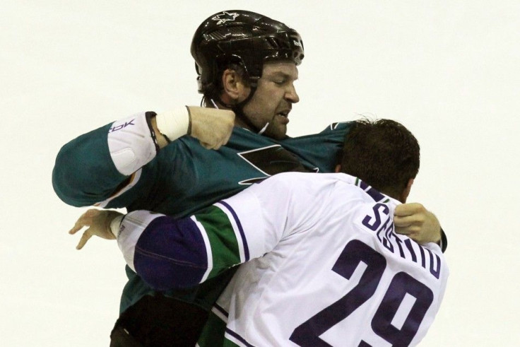 San Jose Sharks John Scott fights