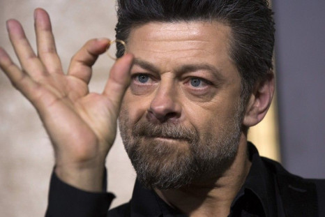 Andy Serkis, second unit director of the movie, poses at the premiere of &quot;The Hobbit: The Battle of the Five Armies&quot;
