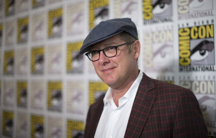 Cast member James Spader poses at a press line for the movie &quot;Avengers: Age of Ultron&quot;