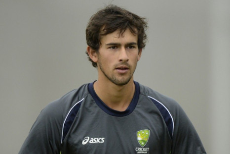 Australia&#039;s Ashton Agar prepares to bowl during a training session before Thursday&#039;s third Ashes test cricket match against England at Old Trafford cricket ground in Manchester July 31, 2013.