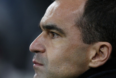 Everton manager Roberto Martinez looks on before their English Premier League soccer match against Newcastle United at St James&#039; Park in Newcastle, northern England December 28, 2014.