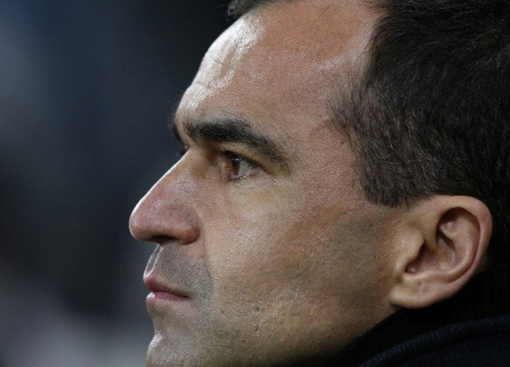 Everton manager Roberto Martinez looks on before their English Premier League soccer match against Newcastle United at St James&#039; Park in Newcastle, northern England December 28, 2014.