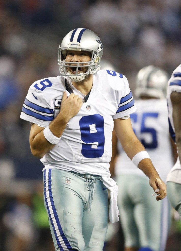 Dallas Cowboys quarterback Tony Romo