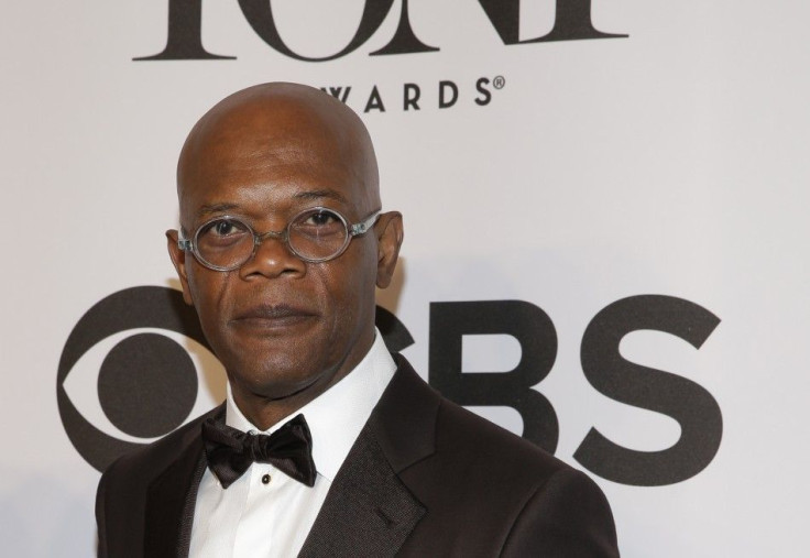 IN PHOTO: Actor Samuel L. Jackson arrives for the American Theatre Wing's 68th annual Tony Awards