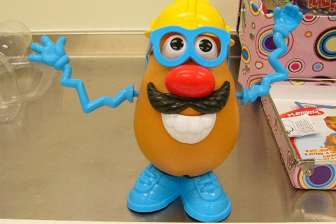 A Mr Potatohead toy containing 293 grams of ecstasy seized by Australian Customs at a mail centre in Sydney