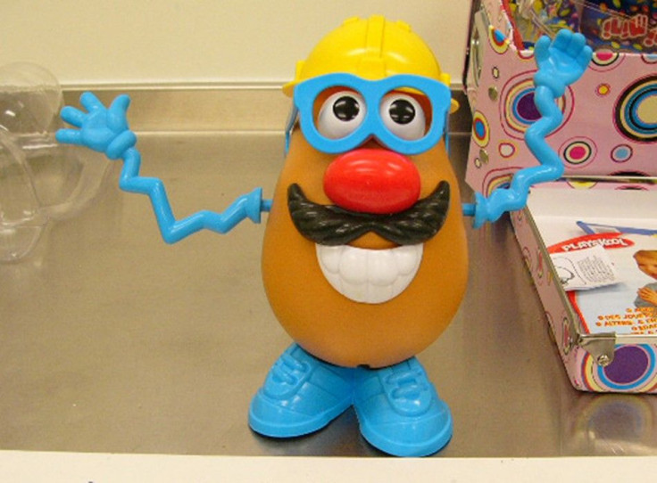 A Mr Potatohead toy containing 293 grams of ecstasy seized by Australian Customs at a mail centre in Sydney