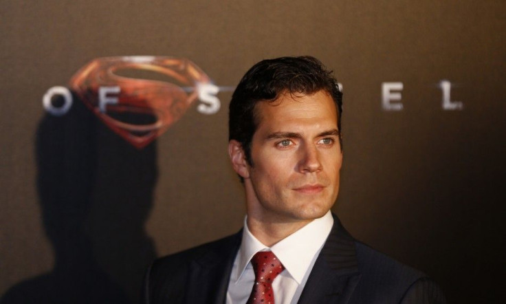 Cast member Henry Cavill poses for pictures