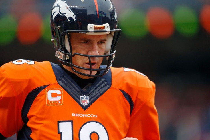 Denver Broncos quarterback Peyton Manning