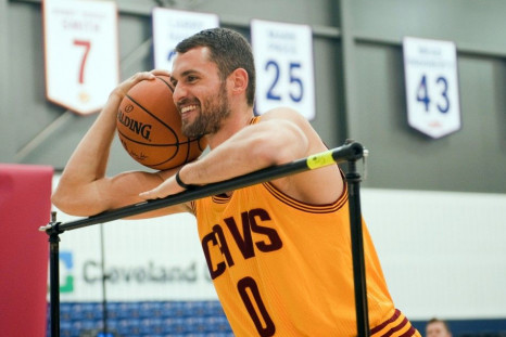 Cleveland Cavaliers forward Kevin Love 