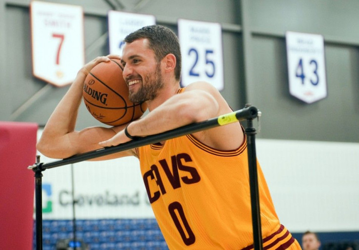 Cleveland Cavaliers forward Kevin Love 