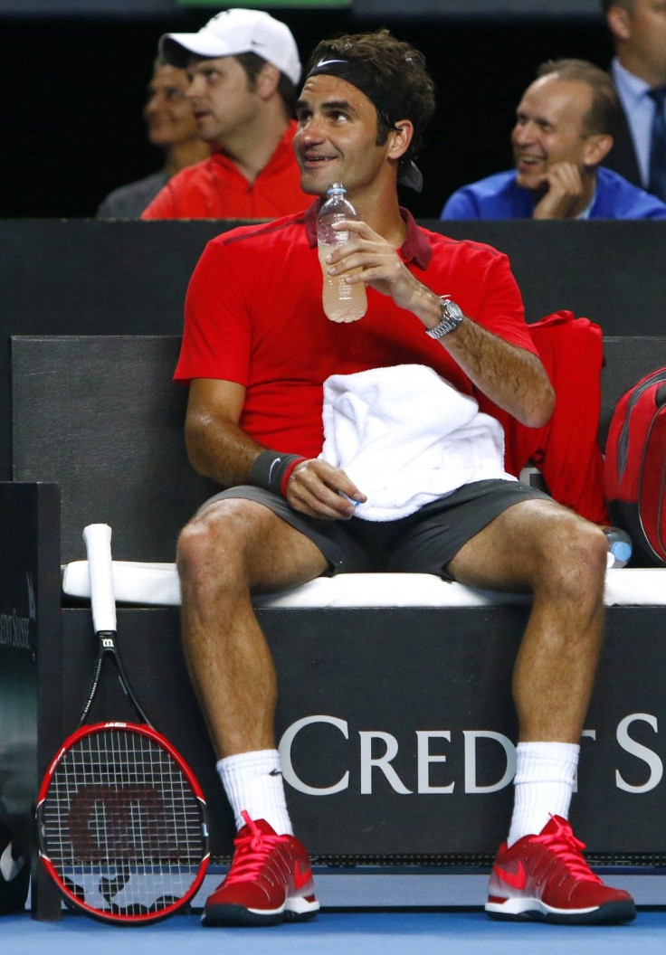 Switzerland&#039;s Roger Federer