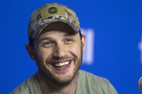 Cast member Tom Hardy attends a news conference to promote the film The Drop at the Toronto International Film Festival September 6, 2014.