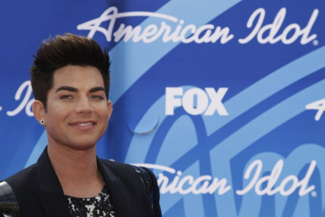 Singer Adam Lambert arrives at the Season 12 finale of &quot;American Idol&quot; in Los Angeles, Calfiornia May 16, 2013.