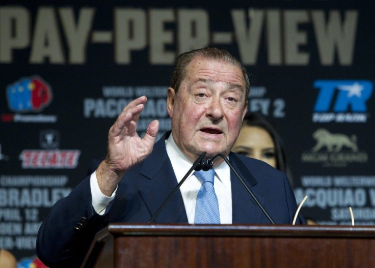 Boxing promoter Bob Arum