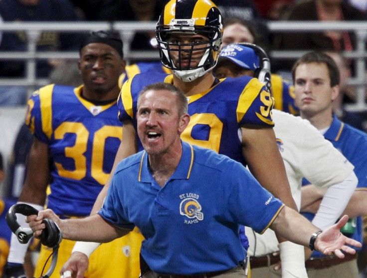 St. Louis Rams head coach Steve Spagnuolo