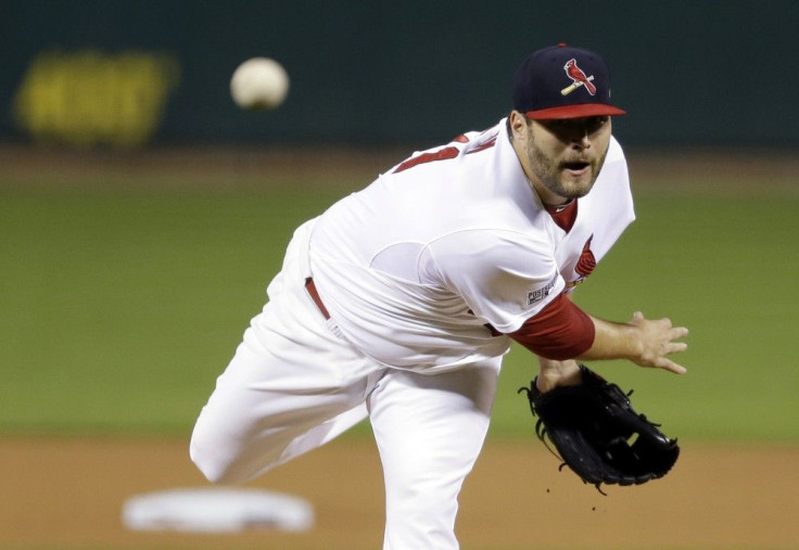 St. Louis Cardinals starting pitcher Lance Lynn