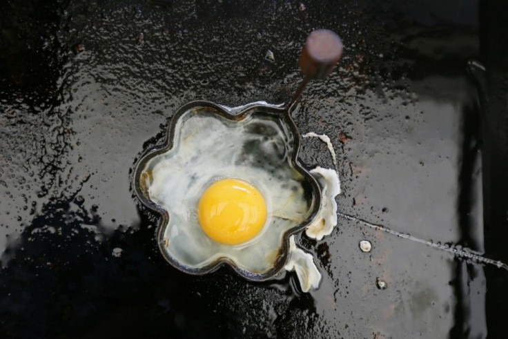 A fried egg