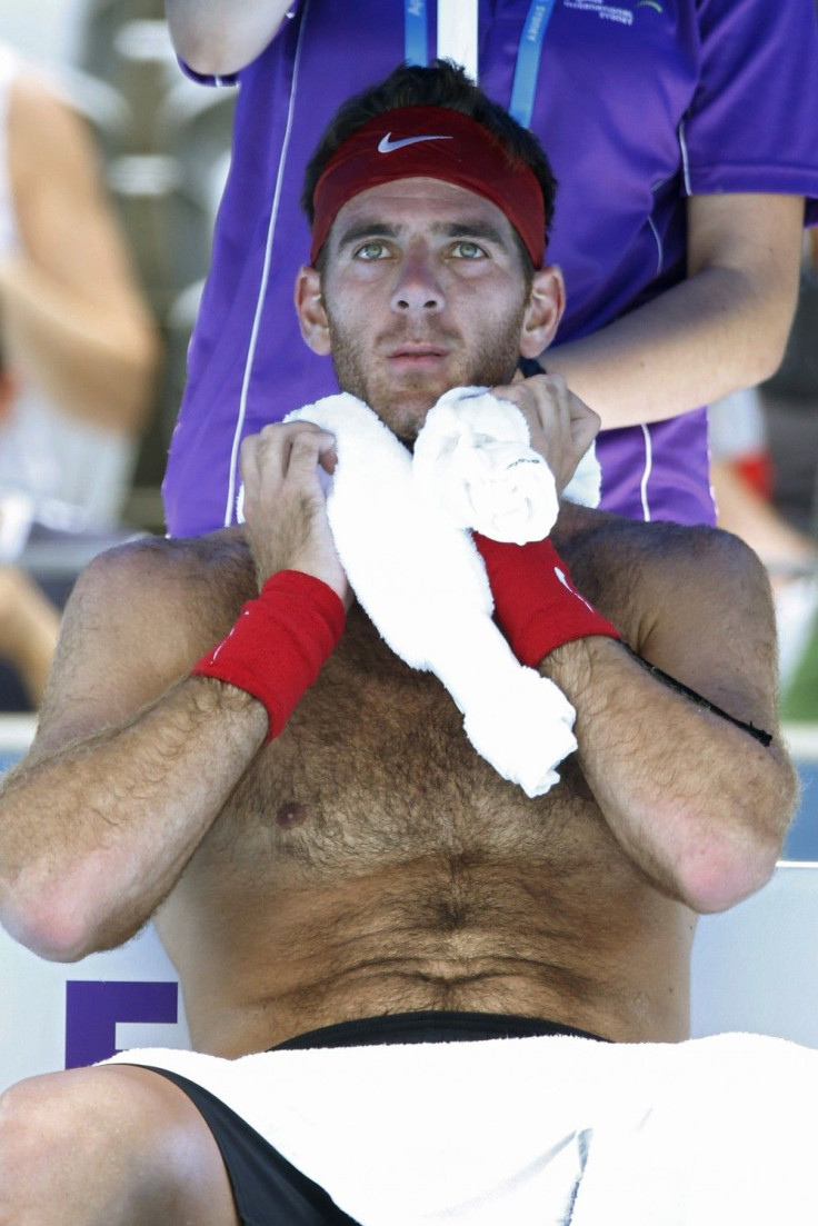 Juan Martin Del Potro of Argentina