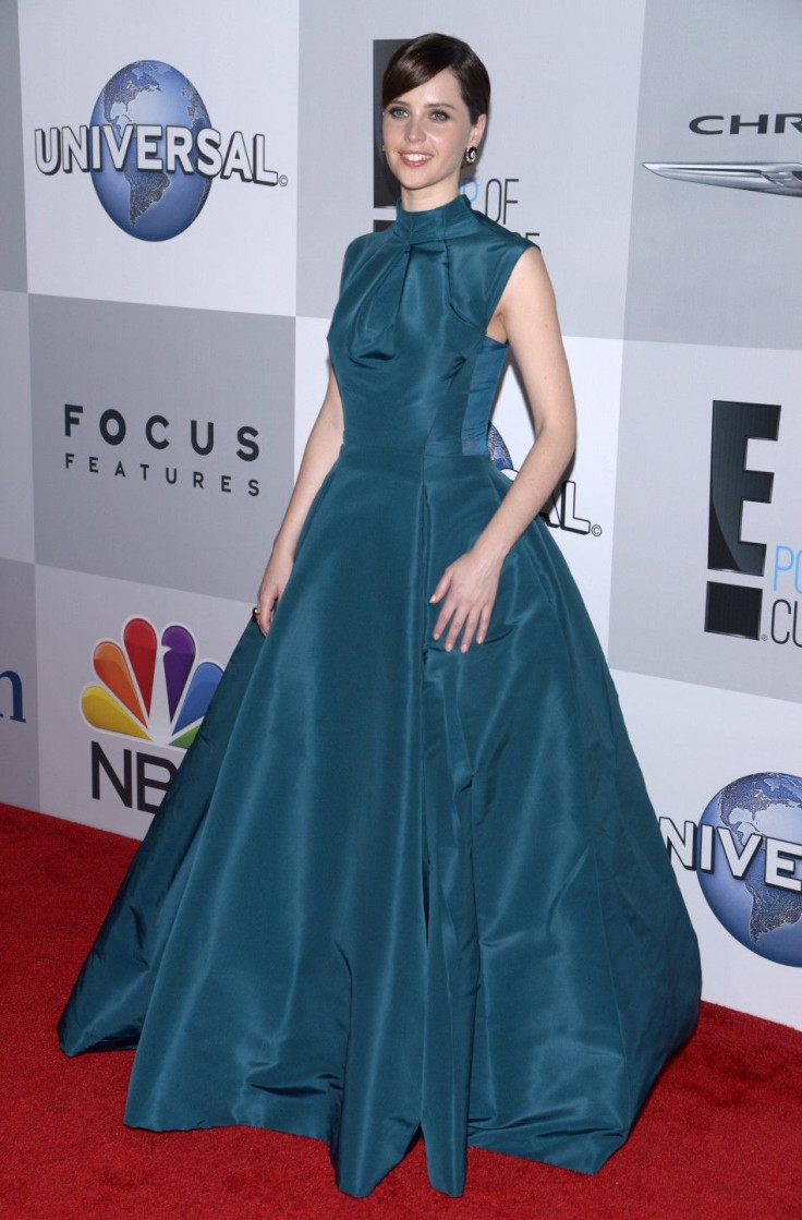 Actress Felicity Jones attends NBC Universal's after party at the 72nd Golden Globe Awards in Beverly Hills, California