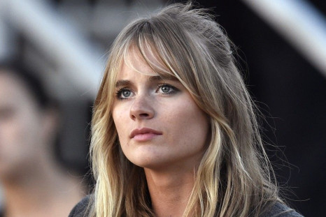 Cressida Bonas, former girlfriend of Britain's Prince Harry, attends the closing ceremony for the Invictus Games at the Olympic Park in east London, September 14, 2014. The Invictus Games is a competition for injured members of the armed forces.