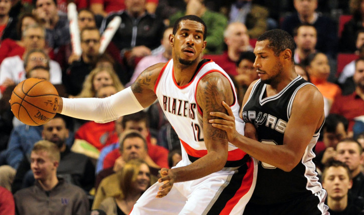 Portland Trail Blazers forward LaMarcus Aldridge