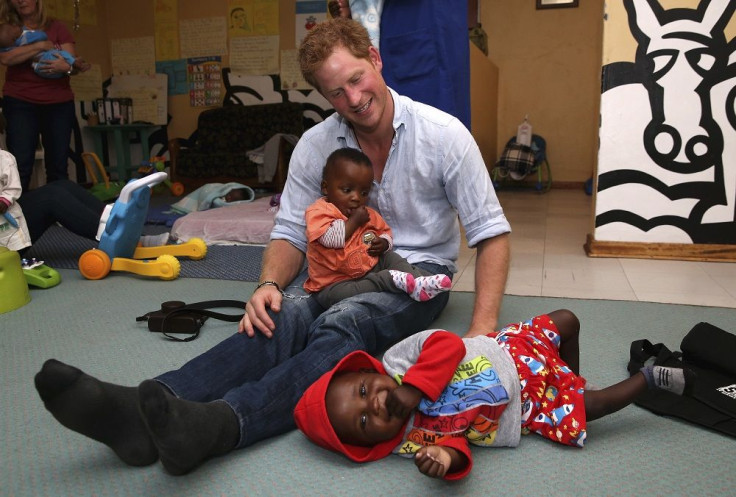 Prince Harry in Lesotho