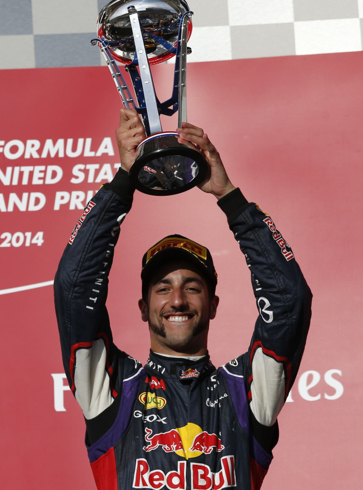 Daniel Ricciardo of Red Bull 