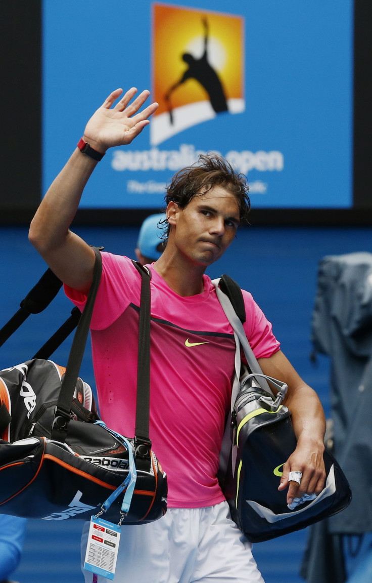 Rafael Nadal of Spain