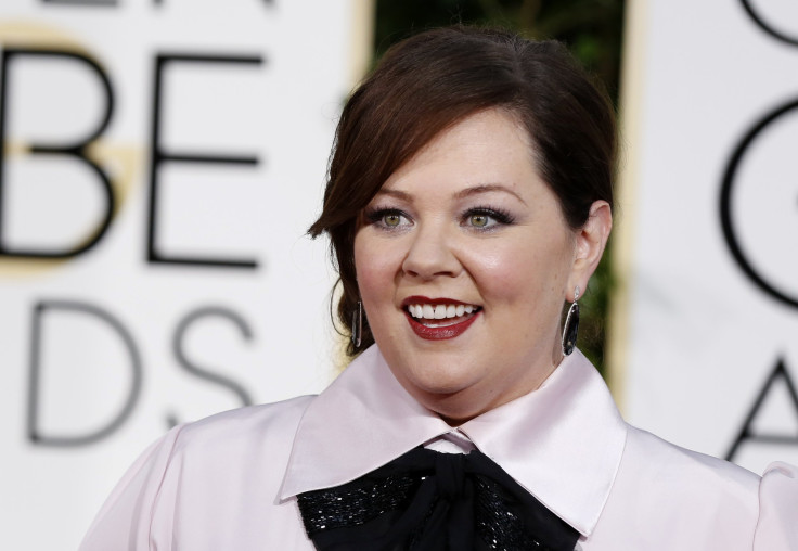 Actress Melissa McCarthy arrives at the 72nd Golden Globe Awards 