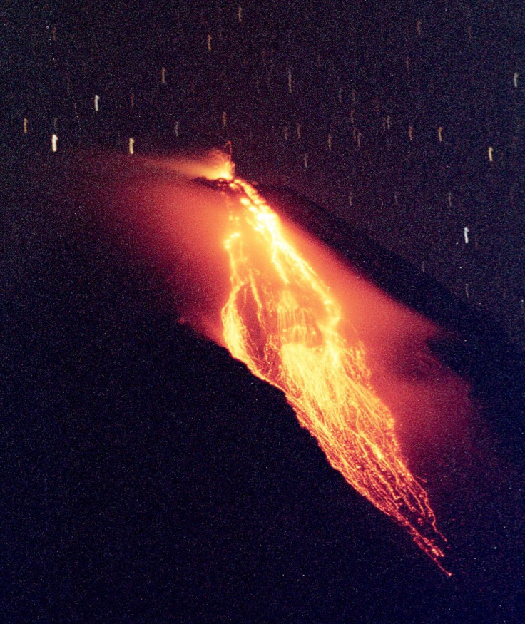 Fire Volcano Eruption