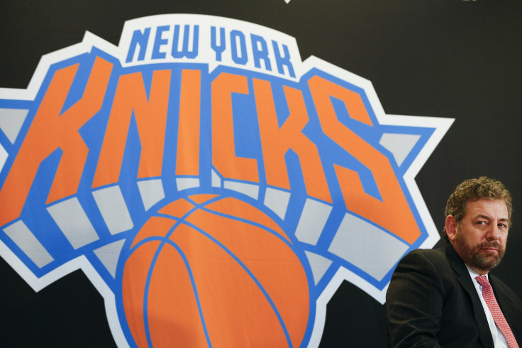 New York Knicks owner James Dolan