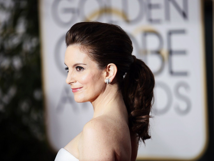 Show host Tina Fey arrives at the 72nd Golden Globe Awards in Beverly Hills, California January 11, 2015.