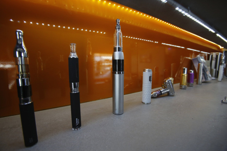 Electronic cigarettes on display