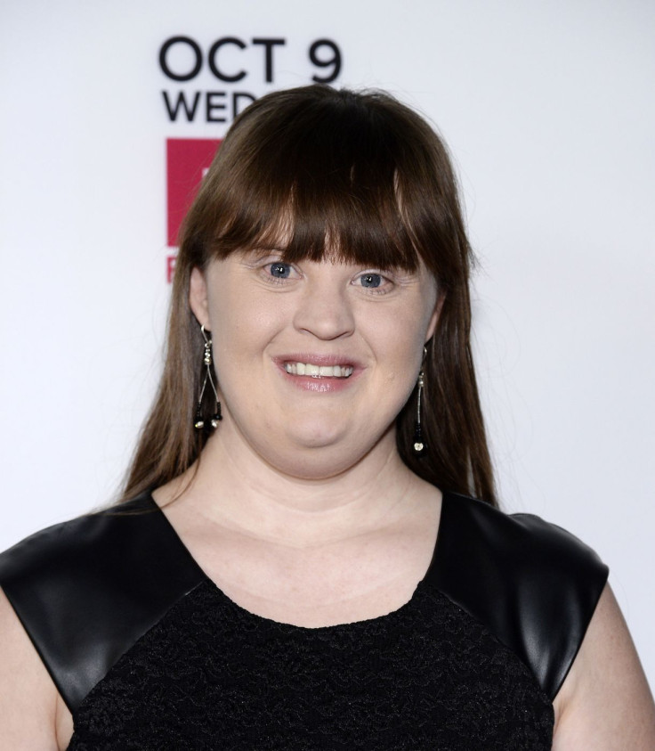 Actress Jamie Brewer arrives at the premiere of FX's "American Horror Story:Coven"