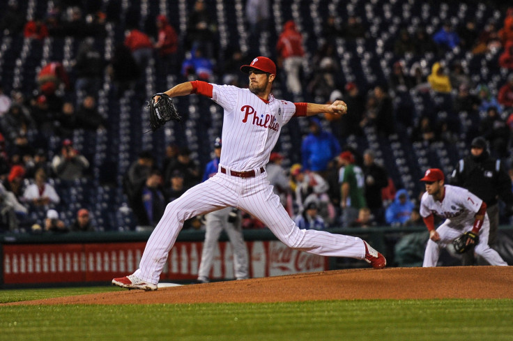 hiladelphia Phillies starting pitcher Cole Hamels