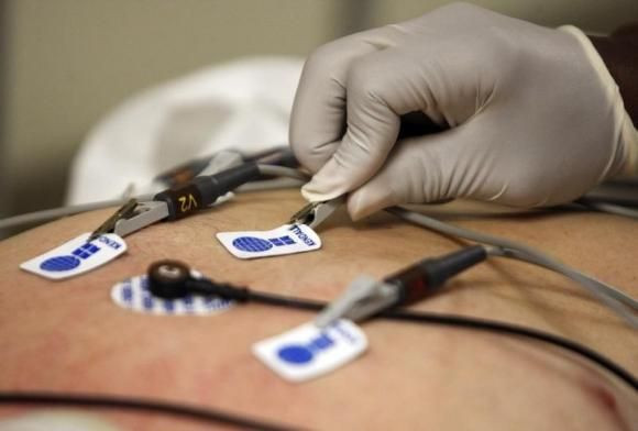 Technician Performs ECG