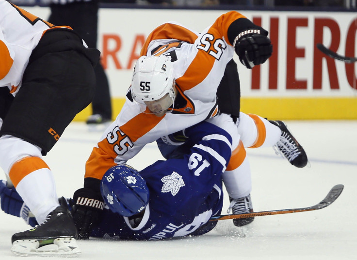 Philadelphia Flyers defenseman Nick Schultz