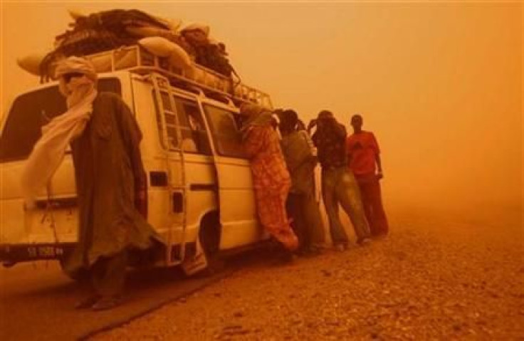 Sahara sandstorm